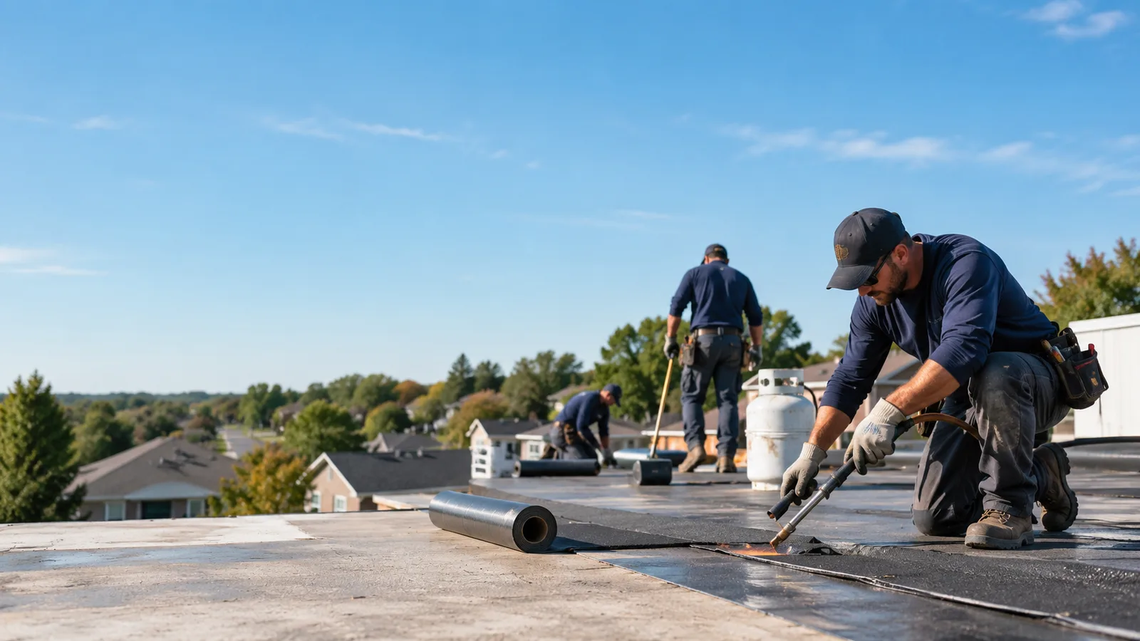 Flat Roof Leak Repair providers in Nora, IL